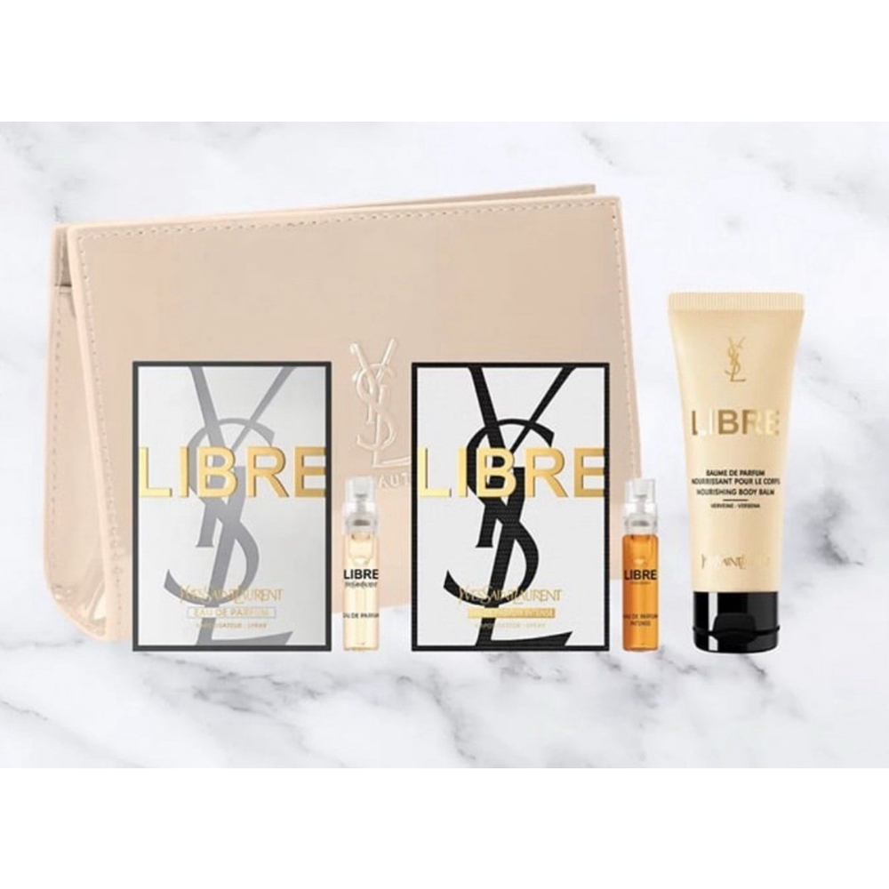Ysl Libre Patent Cosmetic Bag Set